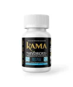 Kama 7-Hydroxy + Pseudoindoxyl Chewable Tablets Blue Razz Slush 100mg