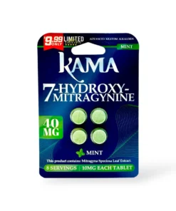Kama 7-OH Limited Edition Chewable Tablets Mint 10mg Per Tablet